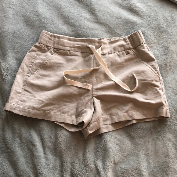 Calvin Klein linen drawstring shorts - Picture 1 of 9